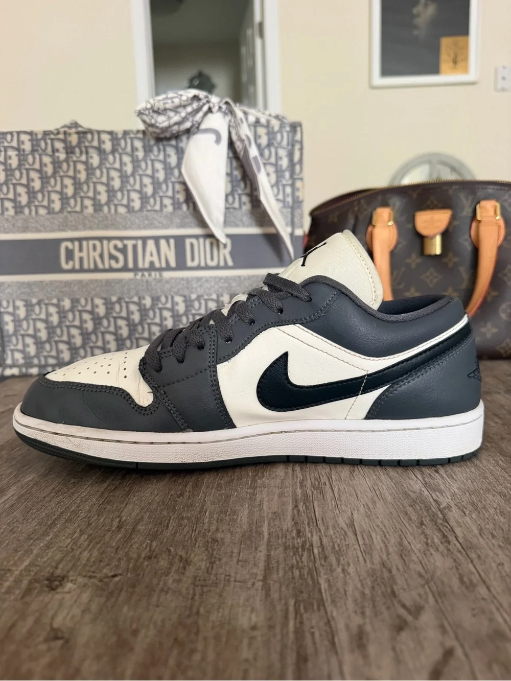 Jordan Women’s Low-Top Sneakers - Black & Cream